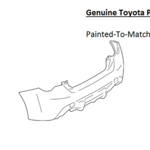 Painted 2017-2020 Toyota 86 Rear Bumper Cover | Genuine OEM