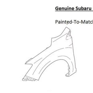 Painted 2017-2023 Subaru Impreza Front Fender | Genuine OEM