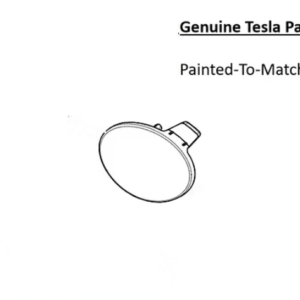 Painted 2017-2023 Tesla Model 3 Front Tow Hook Cover | Genuine OEM