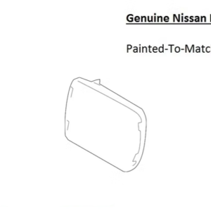 Painted 2017-2024 Nissan Armada Fuel Door | Genuine OEM