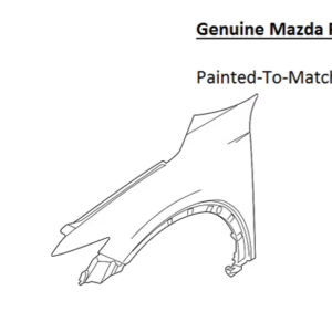 Painted 2017-2026 Mazda CX-5 CX5 Front Fender | Genuine OEM