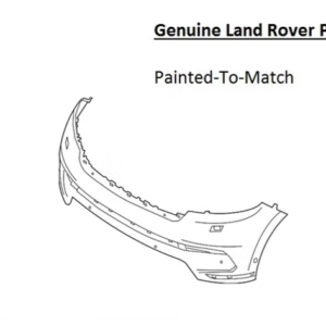 Painted 2018-2020 Land Rover Range Rover Velar Front Bumper | Genuine OEM