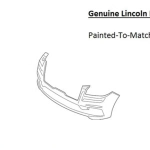 Painted 2018-2021 Lincoln Navigator Front Bumper | Genuine OEM