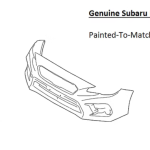 Painted 2018-2021 Subaru WRX Front Bumper Cover | Genuine OEM