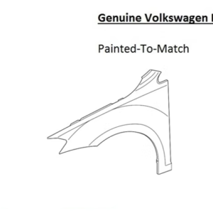 Painted 2015-2017 Volkswagen Golf Front Fender | Genuine OEM