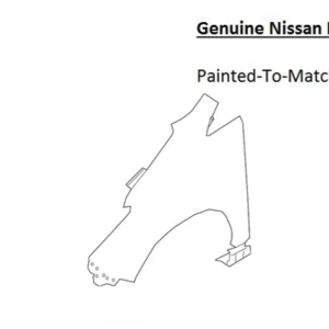 Painted 2018-2025 Nissan Leaf Front Fender | Genuine OEM