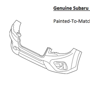 Painted 2019-2021 Subaru Forester Front Bumper Cover | Genuine OEM