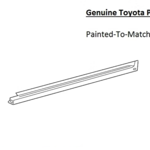 Painted 2019-2022 Toyota Avalon Side Skirt Rocker Molding | Genuine OEM