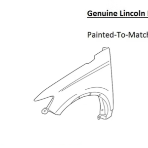 Painted 2019-2023 Lincoln Nautilus Front Fender | Genuine OEM
