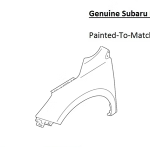 Painted 2022-2024 Subaru Forester Wilderness Front Fender | Genuine OEM