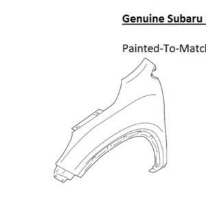 Painted 2019-2026 Subaru Ascent Front Fender | Genuine OEM