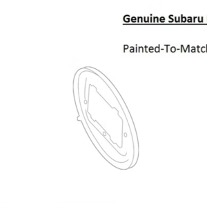 Painted 2019-2026 Subaru Ascent Fuel Door | Genuine OEM