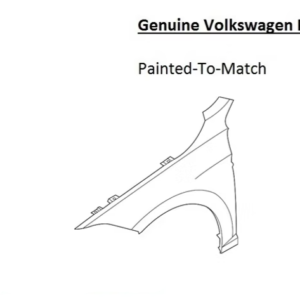 Painted 2019-2026 Volkswagen Jetta Front Fender | Genuine OEM