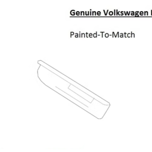 Painted 2019-2026 Volkswagen Jetta Fuel Door | Genuine OEM