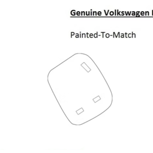 Painted 2020-2021 Volkswagen Golf Fuel Door | Genuine OEM