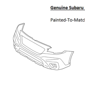 Painted 2020-2022 Subaru Outback Front Bumper Cover | Genuine OEM