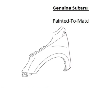 Painted 2015-2019 Subaru Outback Front Fender | Genuine OEM