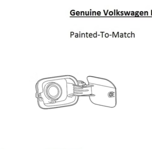 Painted 2012-2019 Volkswagen Passat Fuel Door | Genuine OEM