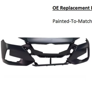Painted 2020-2023 Nissan Sentra Front Bumper | OE Replacement