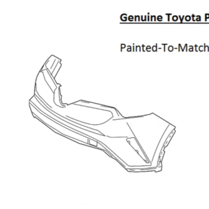 Painted 2020-2023 Toyota C-HR CHR Front Bumper Cover | Genuine OEM