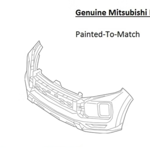 Painted 2020-2024 Mitsubishi Outlander Sport Front Bumper | Genuine OEM