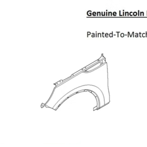 Painted 2020-2025 Lincoln Aviator Front Fender | Genuine OEM