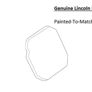 Painted 2020-2025 Lincoln Corsair Fuel Door | Genuine OEM