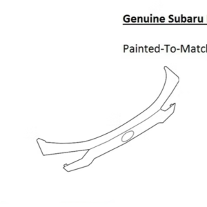 Painted 2020-2025 Subaru Outback Rear Finishing Panel | Genuine OEM