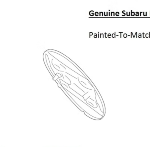 Painted 2020-2026 Subaru Legacy Fuel Door | Genuine OEM