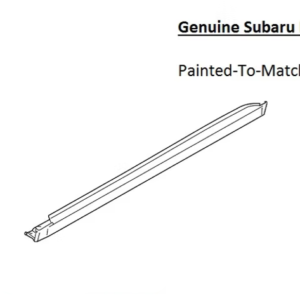 Painted 2020-2026 Subaru Legacy Side Skirt Rocker Molding | Genuine OEM