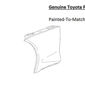 Painted 2020-2026 Toyota Supra Front Fender | Genuine OEM