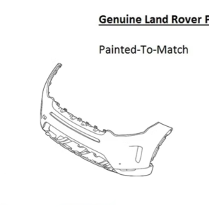 Painted 2021-2023 Land Rover Discovery Sport Front Bumper | Genuine OEM