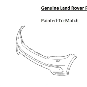 Painted 2021-2023 Land Rover Range Rover Velar Front Bumper | Genuine OEM