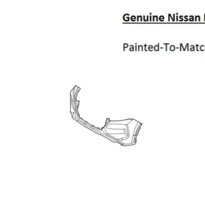 Painted 2021-2023 Nissan Rogue Front Bumper | Genuine OEM