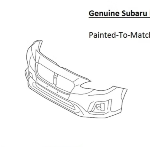 Painted 2018-2020 Subaru Crosstrek Front Bumper Cover | Genuine OEM