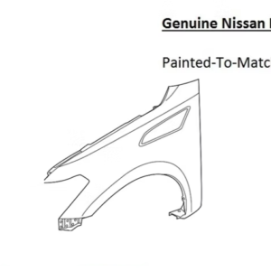 Painted 2021-2024 Nissan Armada Front Fender | Genuine OEM