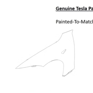 Painted 2021-2026 Tesla Model S Front Fender | Genuine OEM