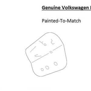 Painted 2021-2026 Volkswagen ID.4 ID4 Charge Port Door | Genuine OEM
