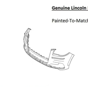 Painted 2022-2024 Lincoln Navigator Front Bumper | Genuine OEM