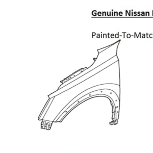 Painted 2022-2025 Nissan Pathfinder Front Fender | Genuine OEM