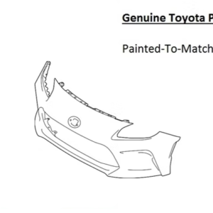 Painted 2022-2025 Toyota GR86 GR 86 Front Bumper Cover | Genuine OEM