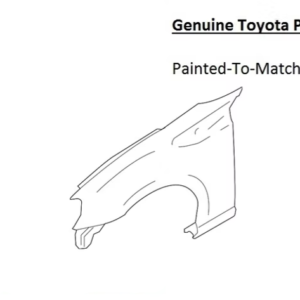 Painted 2022-2025 Toyota GR86 GR 86 Front Fender | Genuine OEM