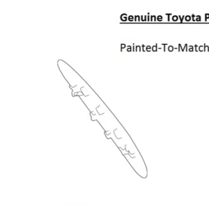 Painted 2022-2025 Toyota GR86 GR 86 Fuel Door | Genuine OEM