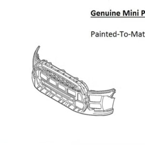 Painted 2022-2026 MINI Cooper Front Bumper | Genuine OEM