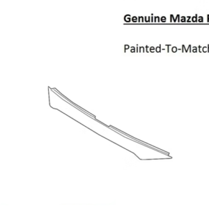 Painted 2022-2026 Mazda CX-5 CX5 Upper Grille Molding | Genuine OEM