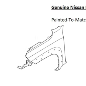 Painted 2022-2026 Nissan Frontier Front Fender | Genuine OEM