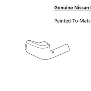 Painted 2022-2026 Nissan Frontier Rear Bumper Ends | Genuine OEM