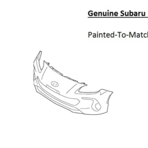 Painted 2022-2026 Subaru BRZ Front Bumper Cover | Genuine OEM
