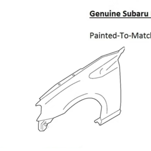 Painted 2022-2026 Subaru BRZ Front Fender | Genuine OEM