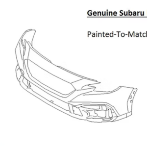 Painted 2022-2026 Subaru WRX Front Bumper | Genuine OEM